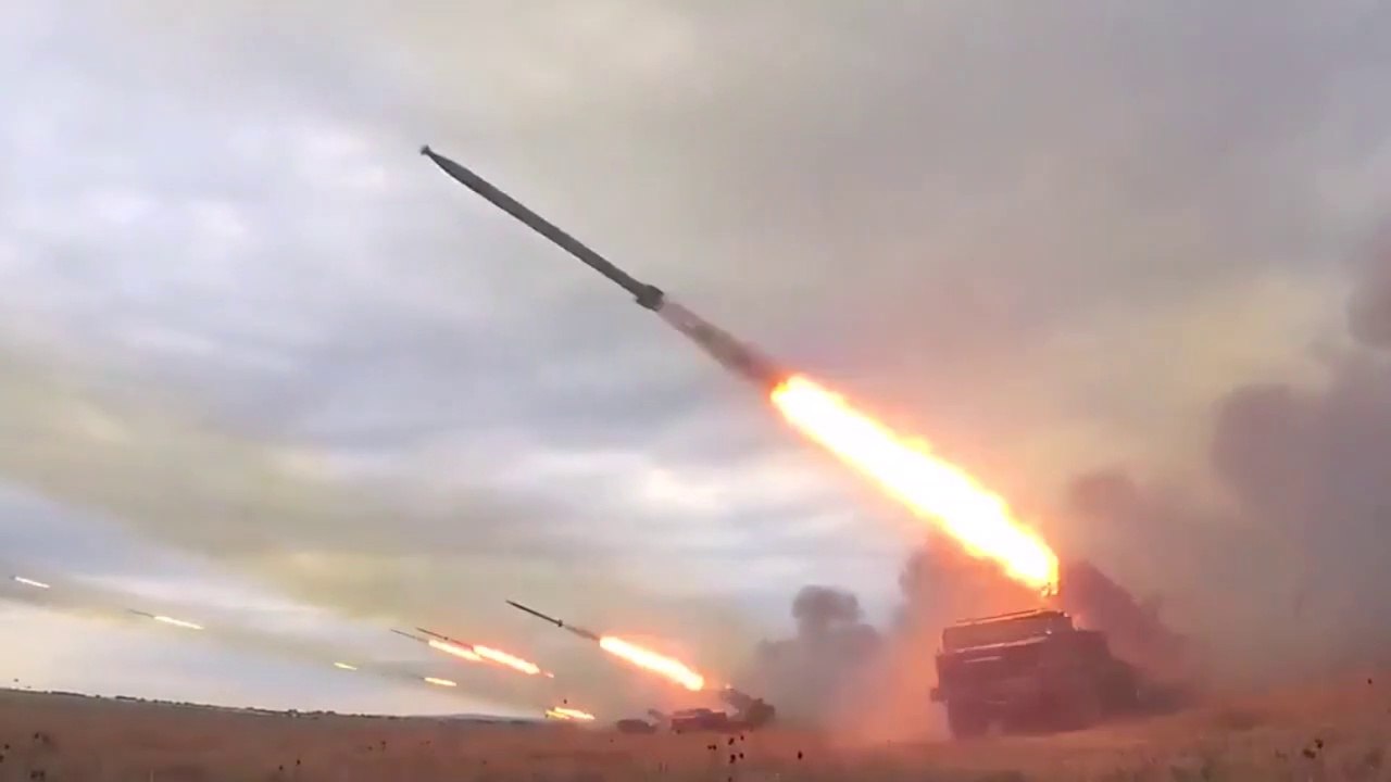 Uragan - Russian Multiple Launch Rocket System