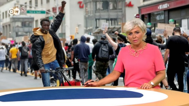 Протесты против расизма и беспорядки в США: Трамп грозит привлечь военных. DW Новости (02.06.2020)