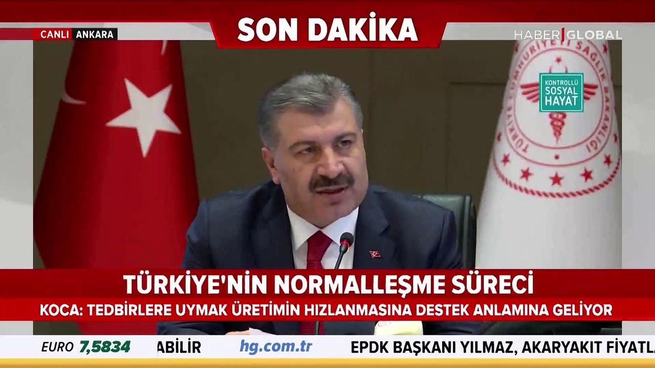 Bilim Kurulu Toplantısı sonrası Bakan Koca açıklamalarda bulundu