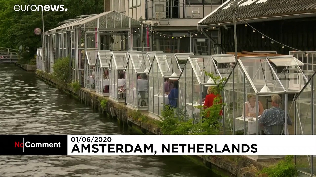 Speisen Sie im Gewächshaus in Amsterdam!
