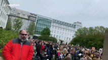 Huge gathering of Icelanders rally in Reykjavik to support Black Lives Matter