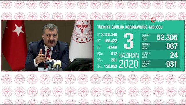 Sağlık Bakanı Fahrettin Koca, gazetecilerin sorularını yanıtladı