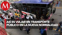 En Nuevo León relajan medidas sanitarias en el transporte público