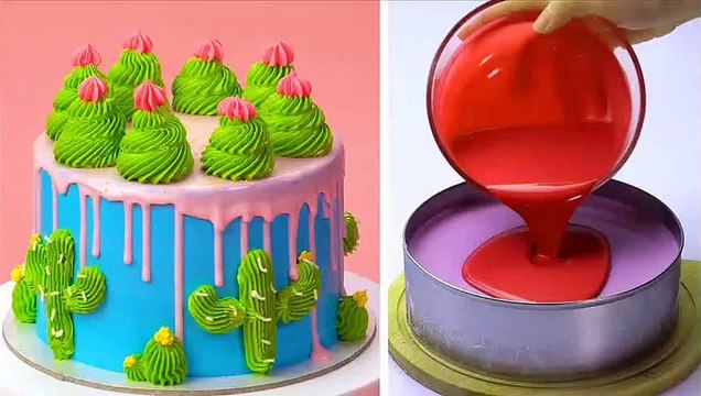 18+ Easy Cake Decorating Tutorials For Birthday | So Yummy Colorful Cake Recipes | Cake Lovers