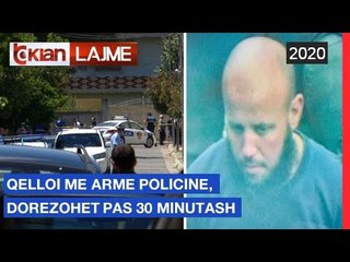 Qelloi me arme policine, dorezohet pas 30 minutash |Lajme-News