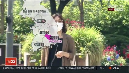 Télécharger la video: [날씨] 영남 올 첫 폭염특보…서울 26도·대구 35도