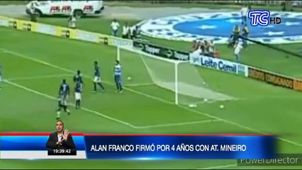 Resumen deportivo: Alan Franco firmó por cuatro años con Atlético Mineiro
