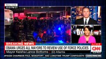 Obama urges all mayors to review use of force policies. #Obama #Breaking #News #ChrisCuomo #Atlanta