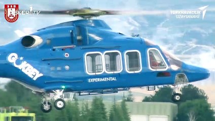 Gökbey İlk Sertifikasyon Uçuşu - TAI - GÖKBEY (T625)