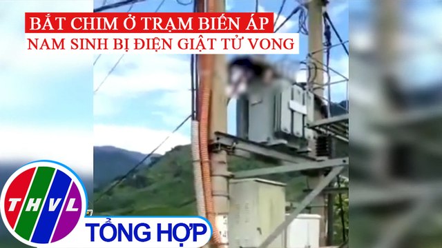 Leo trạm biến áp lấy tổ chim, một học sinh bị điện giật tử vong