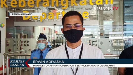 Video herunterladen: Sepekan Pasca Lebaran, Hanya 2 Penerbangan di Bandara Depati Amir Pangkalpinang