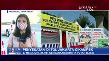 Penyekatan di Tol Jakarta-Cikampek, 21.084 Kendaraan Diminta Putar Balik