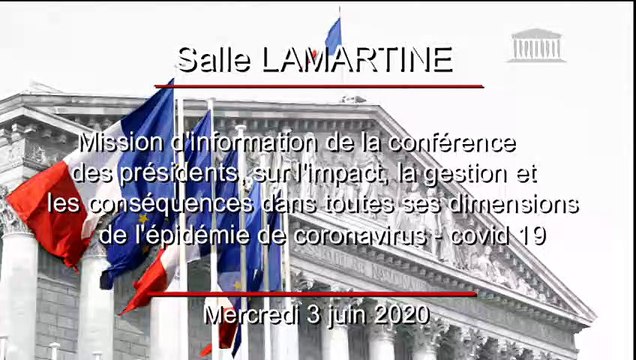 Impact, gestion et conséquences de l’épidémie de Coronavirus-Covid 19 : Rapport d’étape de la mission ; Désignation du président de la mission et d’un rapporteur. - Mercredi 3 juin 2020