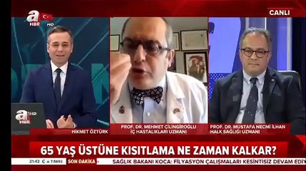 Prof. Dr. Çilingiroğlu'ndan A Haber canlı yayınında olay hareket