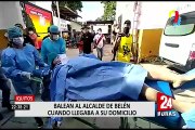 Alcalde de Belén es baleado esta tarde y permanece en el Hospital de Apoyo de Iquitos