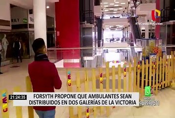 Alrededor de 3 mil ambulantes podrán ocupar galerías de Gamarra para evitar aglomeraciones