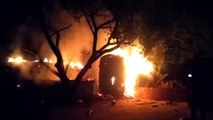 विवाद के चलते रामकृष्ण के परिजनों ने छेदीलाल के घर में लगाई आग