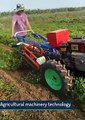 Great agricultural machinery technology! Autopilot plowing machine