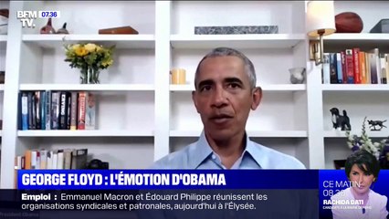 Mort de George Floyd: Obama se dit "touché" par les policiers aux côtés des manifestants