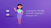 Concrete Cleaning in Houston By Revitalize Pressure Washing