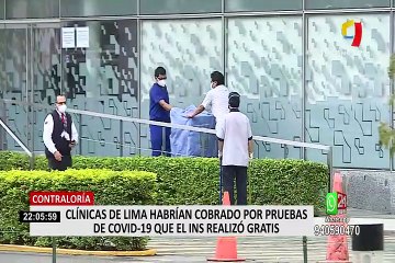 下载视频: Citarán a ministro Zamora y a jefe del INS por cobro de pruebas de coronavirus por clínicas