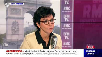 Rachida Dati: "Madame Hidalgo fait campagne pour un segment de Parisiens"