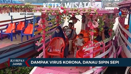 Dampak Virus Korona, Danau Sipin Sepi