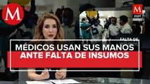 Por falta de insumos personal médico del IMSS en Azcapotzalco se arriesga a contagiarse del covid-19