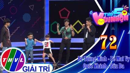 Phần giao lưu giữa đội Bé Tường Minh - Bé Mai Vy và đội diễn viên Quốc khánh - Bửu Đa