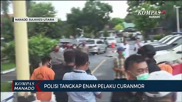 Timsus Maleo Polda Sulut Tangkap Enam Pelaku Curanmor