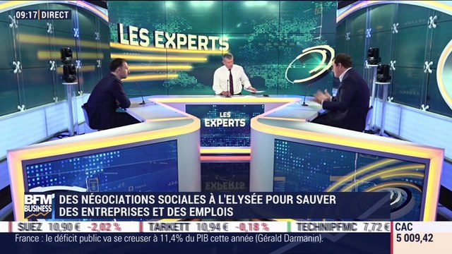 Les Experts : Des négociations sociales à l'Élysée pour sauver des entreprises et des emplois - 04/06