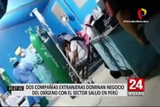 Dos compañías extranjeras dominan el negocio del oxígeno con el sector salud en Perú