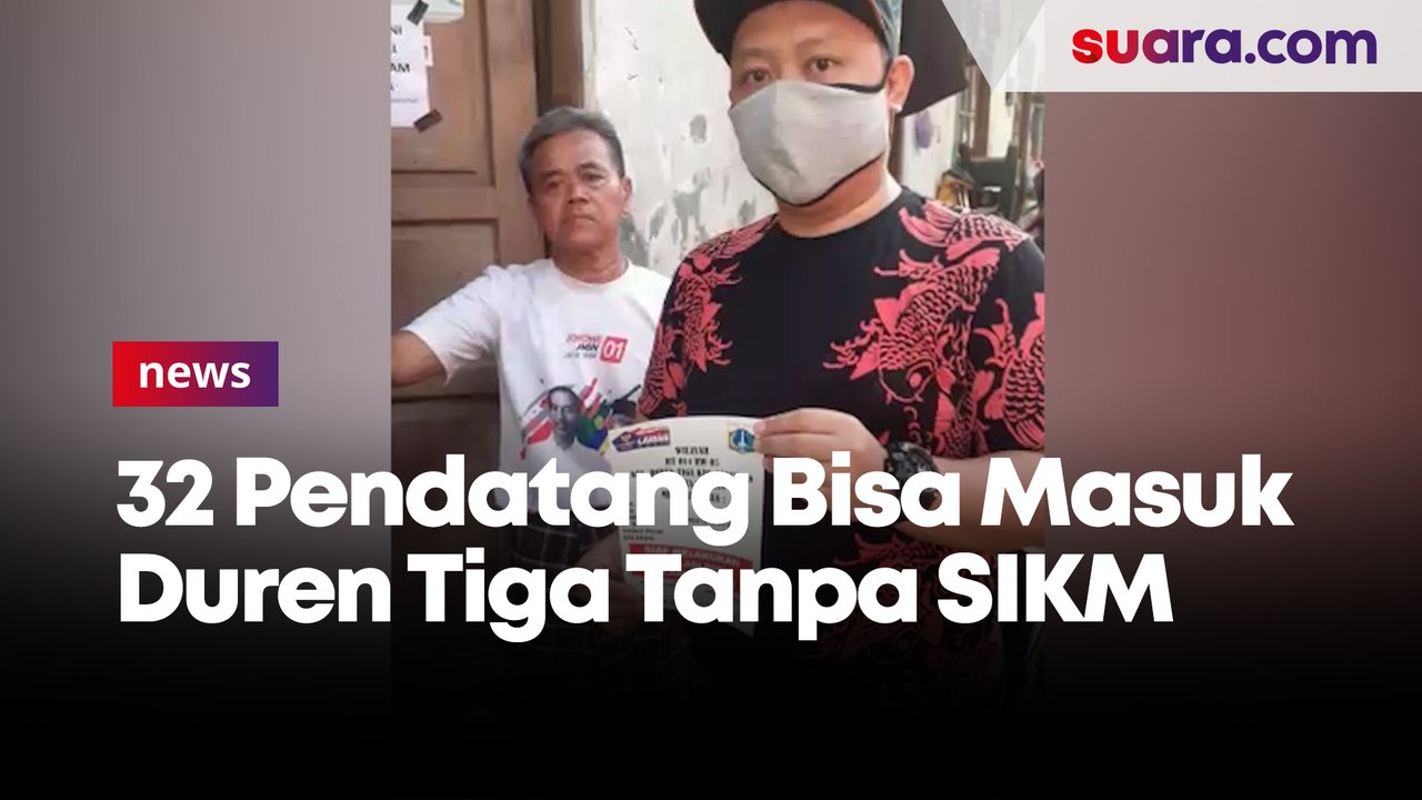 Cuma Bawa Surat Sehat, 32 Pendatang Bisa Masuk Duren Tiga Tanpa SIKM