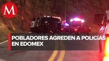 Ataque a policías en la carretera Toluca-Temascaltepec, en Edomex