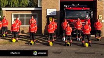 Fire crews pay tribute to Will Baker