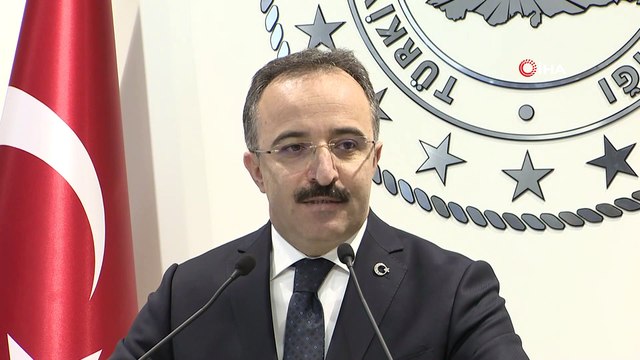 İçişleri Bakan Yardımcısı ve Bakanlık Sözcüsü Çataklı, aylık basın bilgilendirme toplantısı gerçekleştirdi