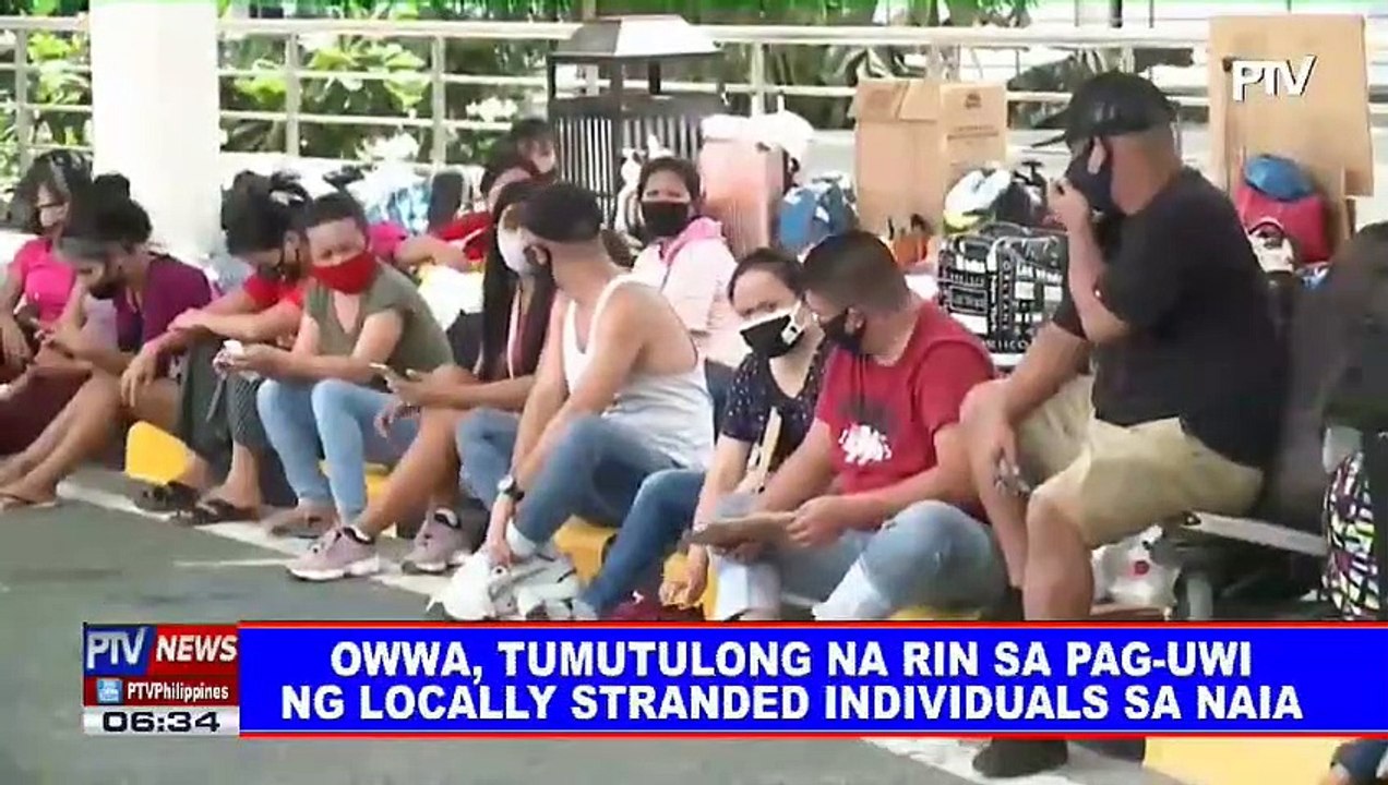Ilang locally-stranded na indibidwal, naghihintay ng biyahe sa NAIA