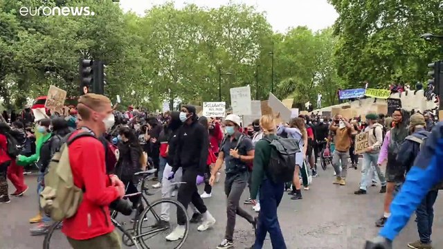 Londonban is a rasszizmus ellen tüntettek