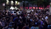 Choques entre manifestantes y Policía en Nueva York en una nueva jornada de protestas