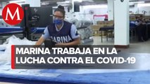 Elabora Semar cubrebocas, trajes, y batas ante pandemia de coronavírus
