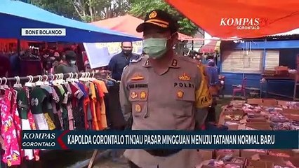 Penataan Pasar Mingguan Menuju Tatanan Normal Baru