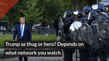 Trump as thug or hero? Depends on what network you watch, and other top stories from June 04, 2020.