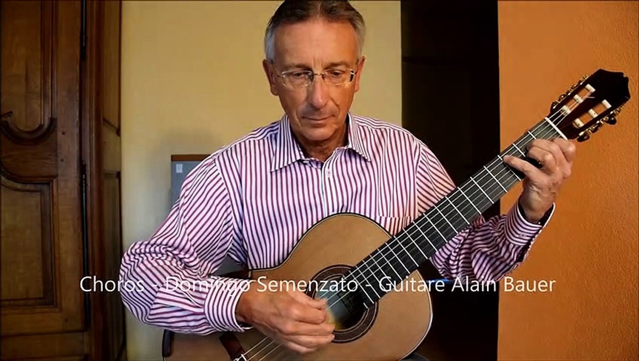 Choros - Choro divagando - Domingo Semenzato - Guitare Alain Bauer