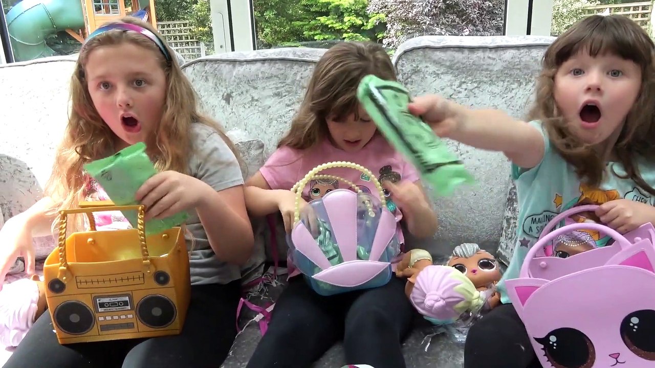 OMG! LOL Surprise Caixa Surpresa O que está dentro com Sophia, Isabella e Alice