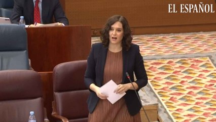 Ayuso ve imposible la reconstrucción con Podemos: "Son peores que el virus"