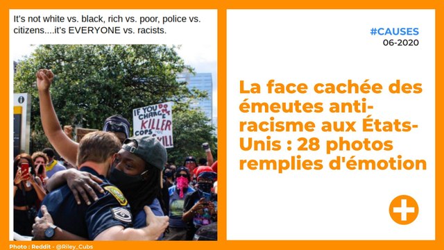 La face cachée des émeutes anti-racisme aux États-Unis : 28 photos remplies d'émotion