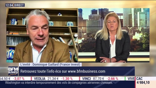 Dominique Gaillard (France Invest): France Invest présente un baromètre dirigeants crise-Covid sur la santé des entreprises - 04/06
