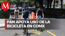 PAN impulsará que ciclovías sean permanentes en CdMx