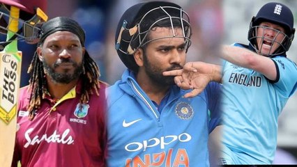 7 players hit most sixes in an ODI innings