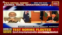 PM Modi Holds India-Australia Virtual Bilateral Summit With PM Scott Morrison